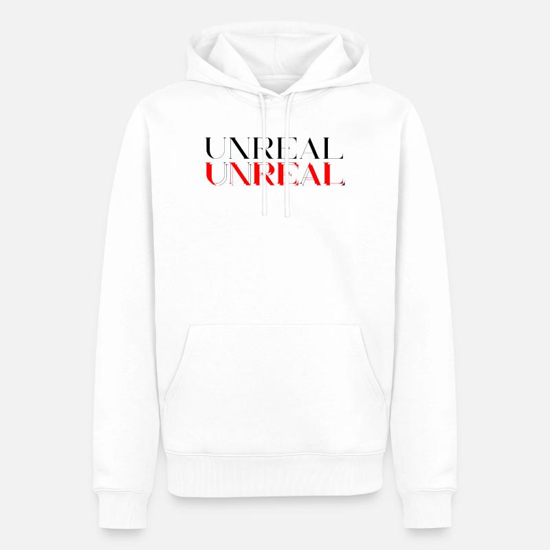 Incroyable - Sweat à capuche Premium bio Homme - blanc