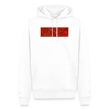 Tomatensauce - Männer Premium Bio Hoodie - Weiß - Vorne - Nico (187cm)