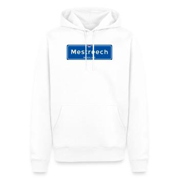 Mestreech (Maastricht) - Männer Premium Bio Hoodie - Weiß - Vorne - Nico (187cm)
