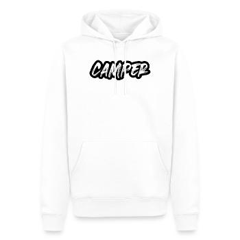 Camping-car camping-car camping-car - Sweat à capuche Premium bio Homme - blanc - Devant - Nico (187cm)
