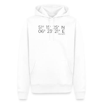Coordinates Viersen - Men’s Premium Organic Hoodie - white - Front - Nico (187cm)