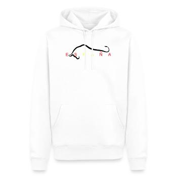 Espana - Männer Premium Bio Hoodie - Weiß - Vorne - Nico (187cm)