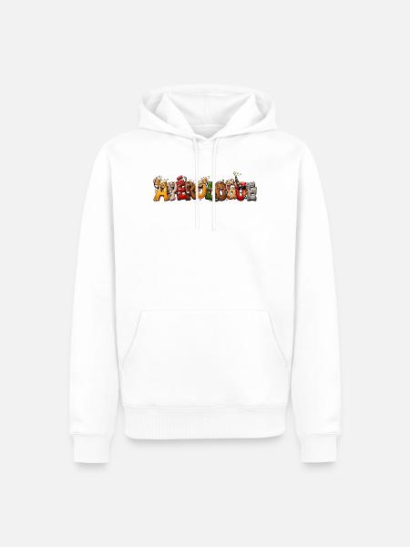 Aperologe. Aperitif - Männer Premium Bio Hoodie - Weiß