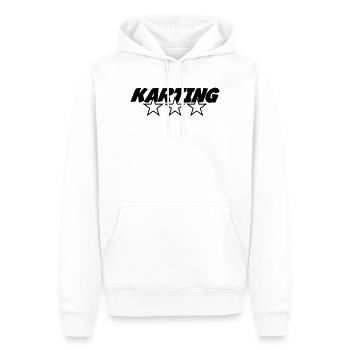 Karting - Männer Premium Bio Hoodie - Weiß - Vorne - Nico (187cm)