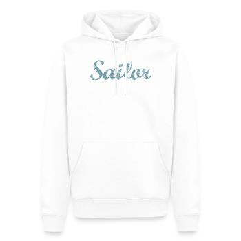 Sailor Sail Sailing - Men’s Premium Organic Hoodie - white - Front - Nico (187cm)