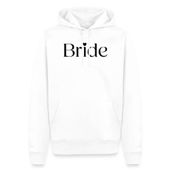Bride  - Männer Premium Bio Hoodie - Weiß - Vorne - Nico (187cm)