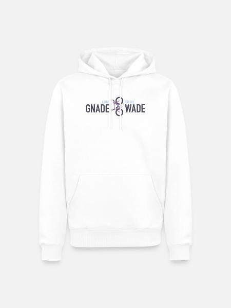 Keine Gnade für die Wade - Männer Premium Bio Hoodie - Weiß