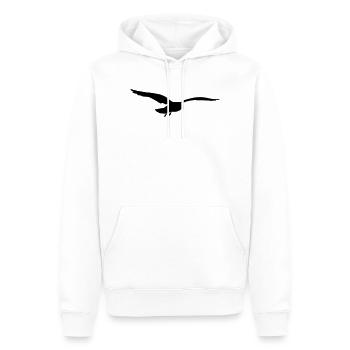 fliegende möwe vogel strand - Männer Premium Bio Hoodie - Weiß - Vorne - Nico (187cm)