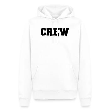 équipage - Sweat à capuche Premium bio Homme - blanc - Devant - Nico (187cm)
