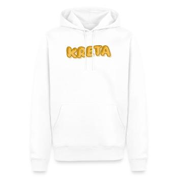 Urlaub Kreta - Männer Premium Bio Hoodie - Weiß - Vorne - Nico (187cm)