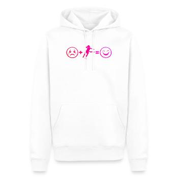 Pickleball Athlet Idee für pickleball athlete Fans - Männer Premium Bio Hoodie - Weiß - Vorne - Nico (187cm)