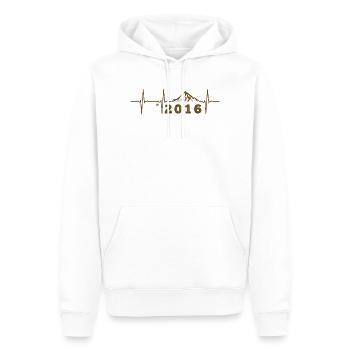 Animal Fun 10-jährige Geschenkparty 2016 - Männer Premium Bio Hoodie - Weiß - Vorne - Nico (187cm)