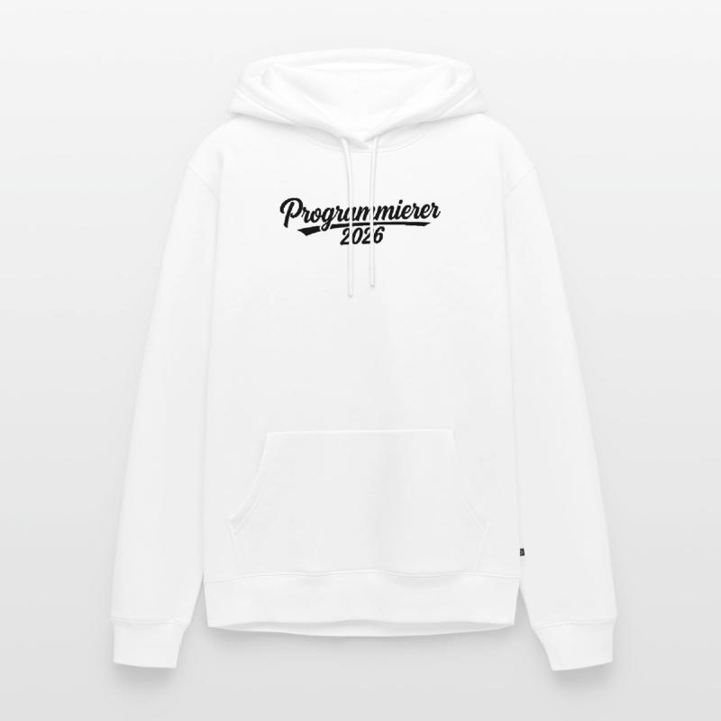 Programmeur 2026 – Conception de codage Sweat à capuche Premium bio Homme