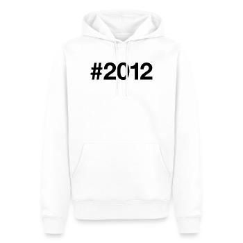2012 Jahrgang 14. Geburstag 14 Jahre - Männer Premium Bio Hoodie - Weiß - Vorne - Nico (187cm)