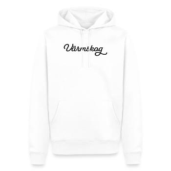 Värmskog ink - Men’s Premium Organic Hoodie - white - Front - Nico (187cm)