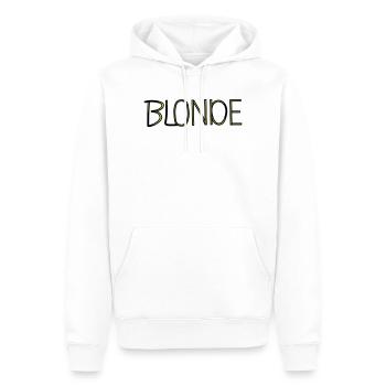 Blonde - Männer Premium Bio Hoodie - Weiß - Vorne - Nico (187cm)