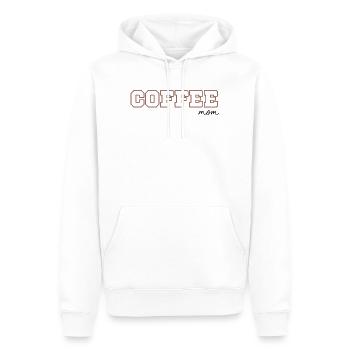 Kaffee Mom - Männer Premium Bio Hoodie - Weiß - Vorne - Nico (187cm)