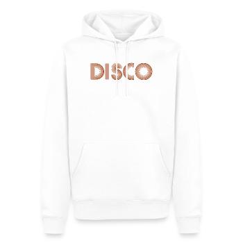 DISCO Tanzen Discokugel - Männer Premium Bio Hoodie - Weiß - Vorne - Nico (187cm)