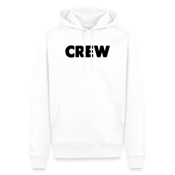 équipage - Sweat à capuche Premium bio Homme - blanc - Devant - Nico (187cm)