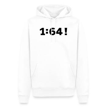 1 zu 64 Modellbau für Auto Nerds - Männer Premium Bio Hoodie - Weiß - Vorne - Nico (187cm)