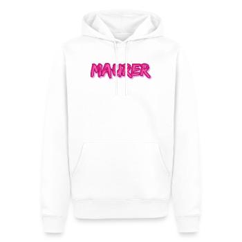 Maurer en tant que comique - Sweat à capuche Premium bio Homme - blanc - Devant - Nico (187cm)