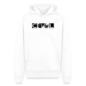 cool - Sweat à capuche Premium bio Homme - blanc - Devant - Nico (187cm)