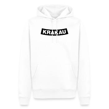 Chapitre de Cracovie Élément 1C (JGA MC-Rocker-Style) - Sweat à capuche Premium bio Homme - blanc - Devant - Nico (187cm)
