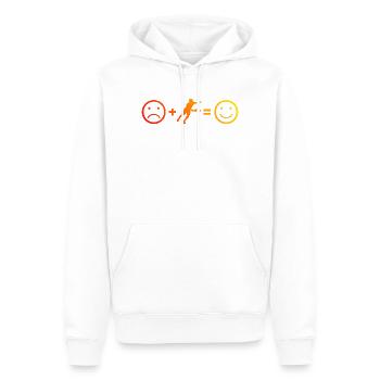 Pickleballspielerinnen für Pickleball Trainer Fans - Männer Premium Bio Hoodie - Weiß - Vorne - Nico (187cm)