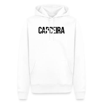 capoeira - Men’s Premium Organic Hoodie - white - Front - Nico (187cm)