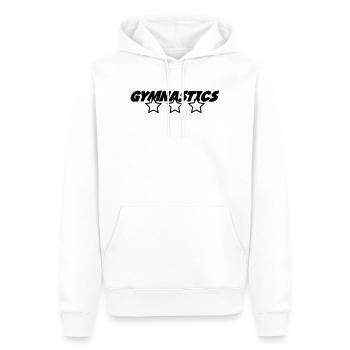 Gymnastics - Männer Premium Bio Hoodie - Weiß - Vorne - Nico (187cm)