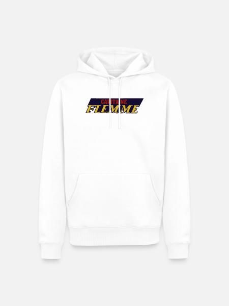 Lazy captain - Men’s Premium Organic Hoodie - white