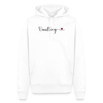 Vaulting Heart - Männer Premium Bio Hoodie - Weiß - Vorne - Nico (187cm)