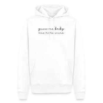 Rotwein Weißwein Rose Süß Lieblich - Männer Premium Bio Hoodie - Weiß - Vorne - Nico (187cm)