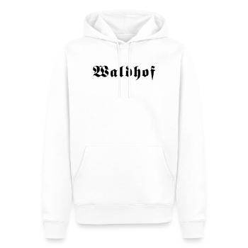 Waldhof - Männer Premium Bio Hoodie - Weiß - Vorne - Nico (187cm)