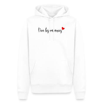 MISTRESS. THANK YOU. THANK YOU MISTRESS. MISTRESS - Men’s Premium Organic Hoodie - white - Front - Nico (187cm)