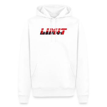 Leben am Limit - Männer Premium Bio Hoodie - Weiß - Vorne - Nico (187cm)