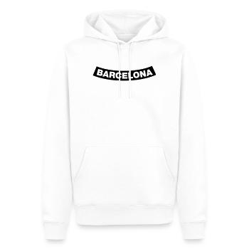 Barcelona Chapter Element 1C (JGA MC-Rocker-Style) - Männer Premium Bio Hoodie - Weiß - Vorne - Nico (187cm)