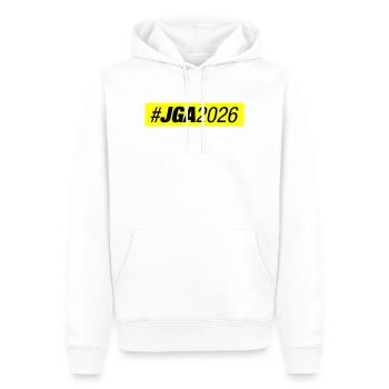 Jga 2026 Junggesellenabschied - Männer Premium Bio Hoodie - Weiß - Vorne - Nico (187cm)