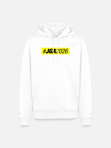 Jga 2026 Bachelor Party - Men’s Premium Organic Hoodie - white