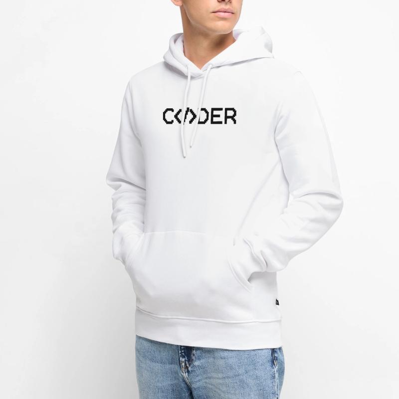 Coder Men’s Premium Organic Hoodie