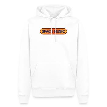 Space Music Ambient Festival Chillout-Vibes - Männer Premium Bio Hoodie - Weiß - Vorne - Nico (187cm)