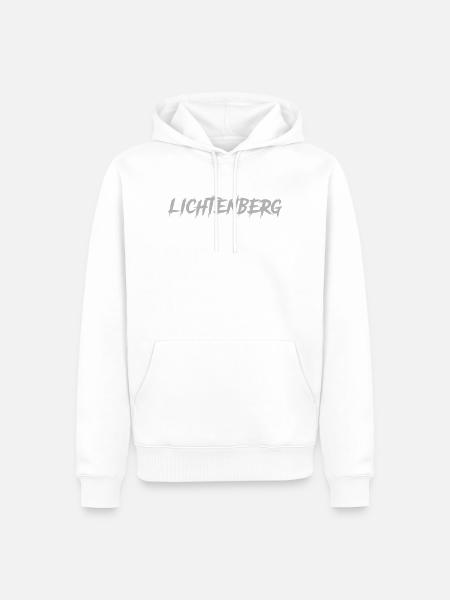 Berlin Lichtenberg Geschenk - Männer Premium Bio Hoodie - Weiß