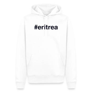 ERITREA Hashtag - Men’s Premium Organic Hoodie - white - Front - Nico (187cm)