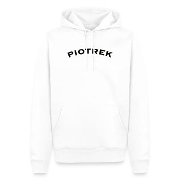 Piotrek  - Männer Premium Bio Hoodie - Weiß - Vorne - Nico (187cm)