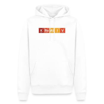 Periodensystem Kreativ - Männer Premium Bio Hoodie - Weiß - Vorne - Nico (187cm)