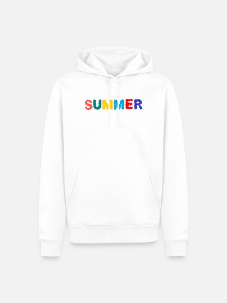 MISTRESS. MASTER. TEACHER. SCHOOL - Men’s Premium Organic Hoodie - white