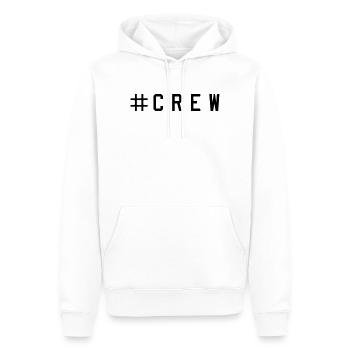 équipage - Sweat à capuche Premium bio Homme - blanc - Devant - Nico (187cm)