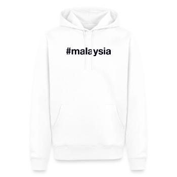 Malaysia Hashtag - Männer Premium Bio Hoodie - Weiß - Vorne - Nico (187cm)