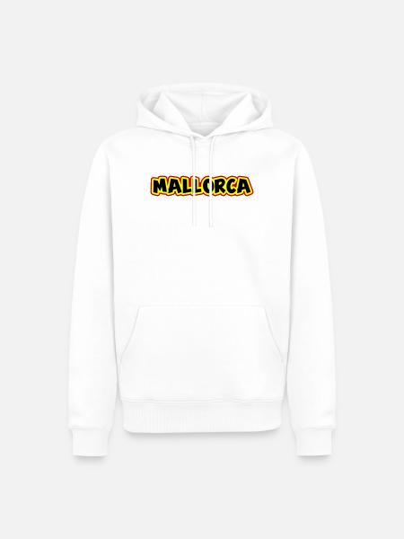 Majorca - Men’s Premium Organic Hoodie - white