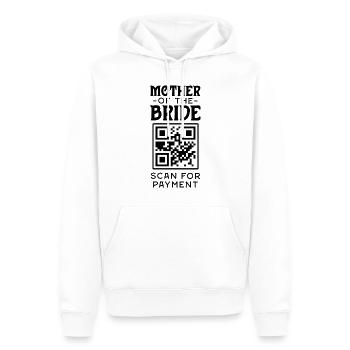 Mutter der Braut Scan für die Zahlung lustig - Männer Premium Bio Hoodie - Weiß - Vorne - Nico (187cm)